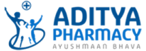Aditya Pharmacy Ayushman Bhava Logo